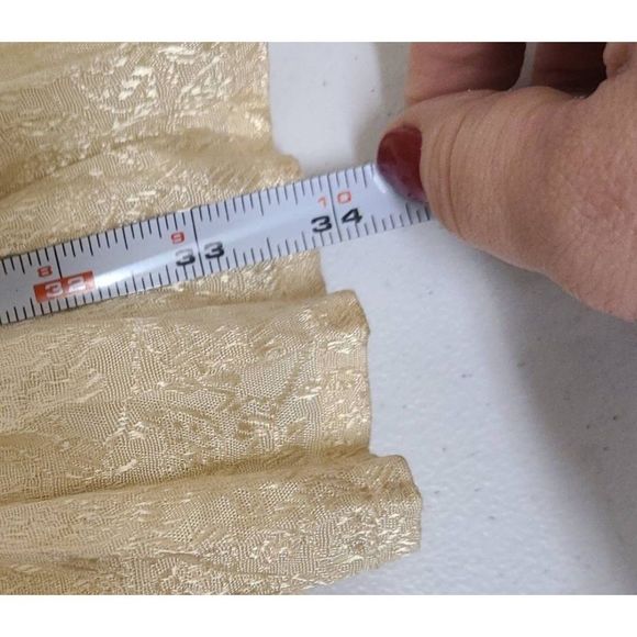 MagicScarf Co Gold Maxi Skirt OS - Picture 7 of 7